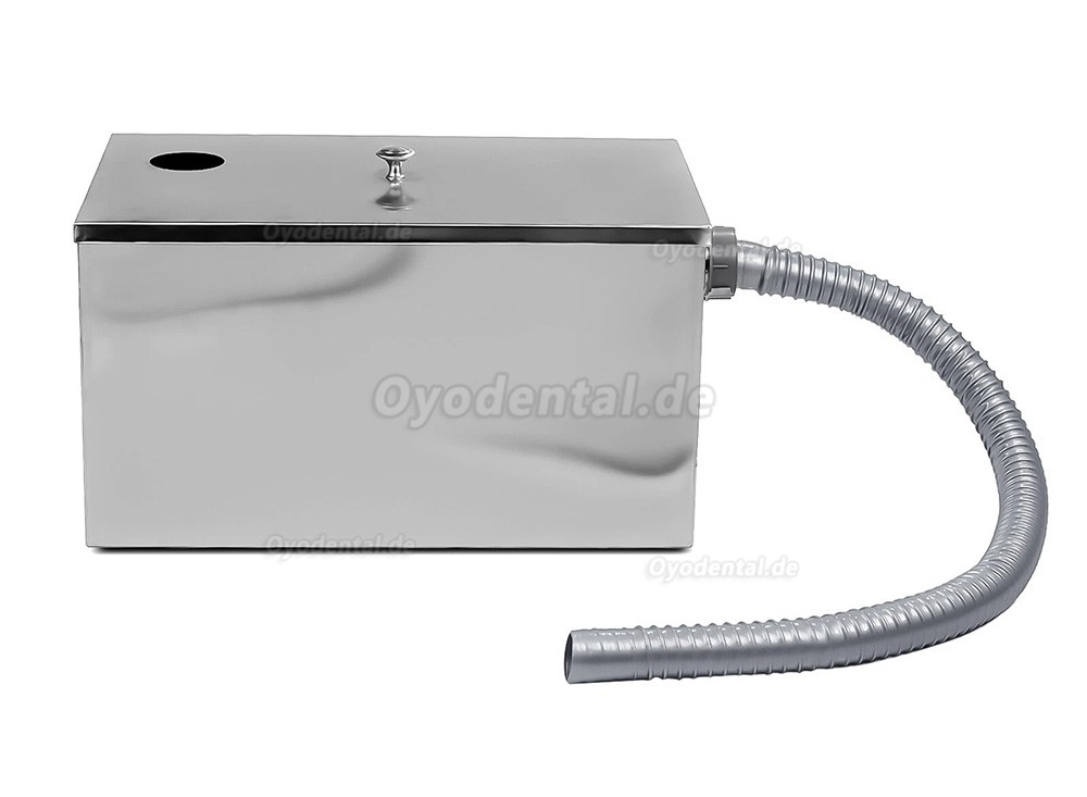 Dental Gipsabscheider Edelstahl Gipsfilter Sedimentationstank mit 5-stufiger Filtration